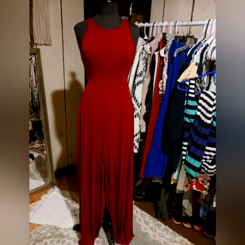 SHEIN sexy jumpsuit with lace up back